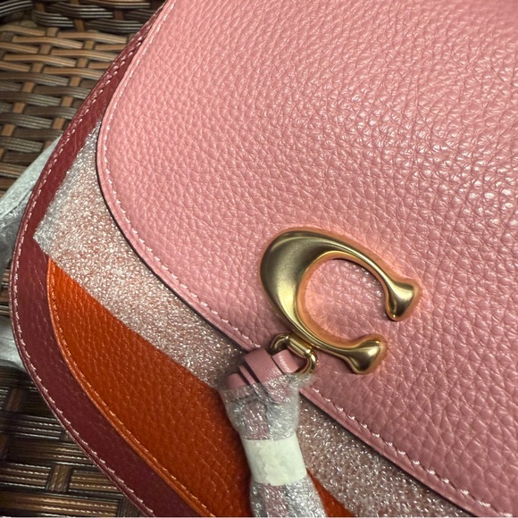 coach REMI SADDLE BAG IN COLORBLOCK (COACH 1330) - Picture 5 of 12